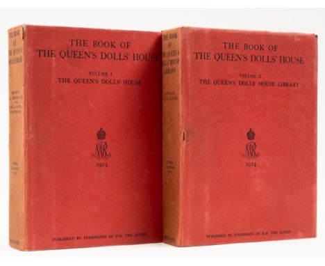 Benson (A. C.) &amp; others. The Book of the Queen's Dolls' House [Queen's Dolls' House Library], 2 vol., limited edition,&nb