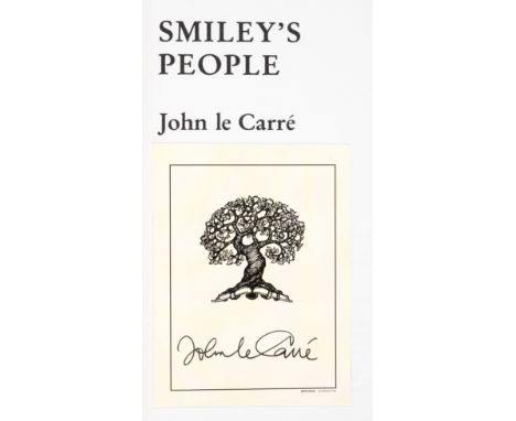Le Carr&eacute; (John) [The Karla Trilogy], comprising Tinker Tailor Soldier Spy, jacket spine faded, 1974; The Honourable Sc