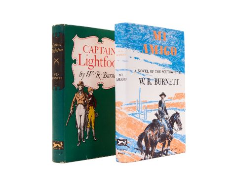 Burnett (W. R.) Captain Lightfoot, lengthy signed presentation inscription from the author to a friend on front free endpaper