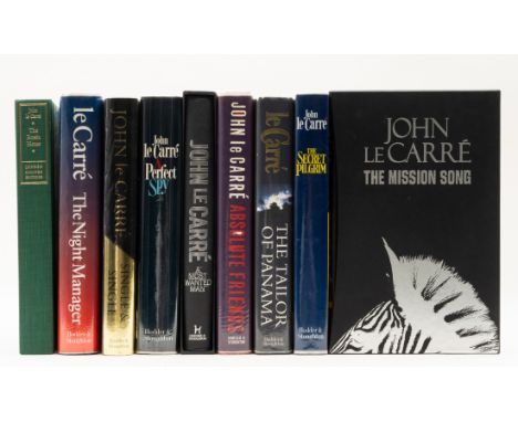 le Carré (John) The Russia House, one of 250 copies, light spotting upper edge margin, original cloth-backed boards, 1989; Th