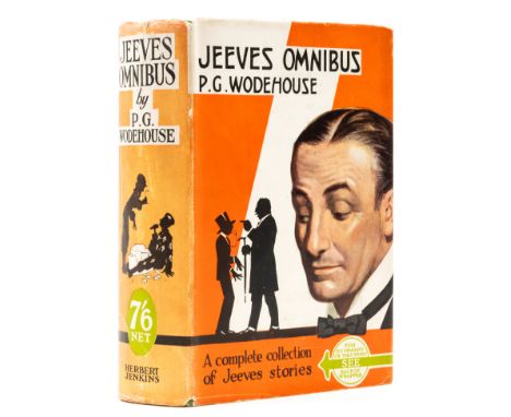 Wodehouse (P.G.) Jeeves Omnibus, first edition, photographic portrait frontispiece, gift inscription on pastedown, original p