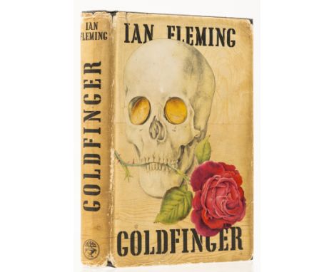 Fleming (Ian) Goldfinger, first edition, original boards with skull design in gilt and blind, spine lettered in gilt, dust-ja