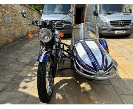 2002 Triumph Bonneville with Watsonian GP sidecar Registration number OV52 UGL Frame number SMtt3902TM3163340 Engine number 1