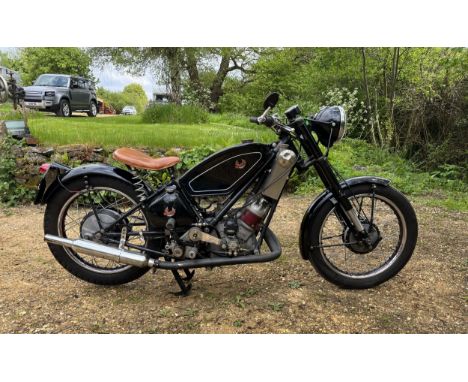 1949 Scott Flying SquirrelRegistration number 238 UYGFrame number 5257Engine number DPY 4806Restored in 2014Complete engine r