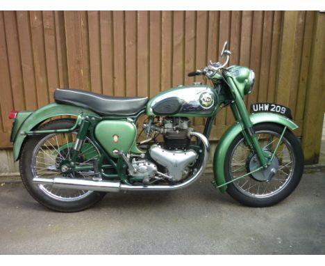 1955 BSA A7 Shooting Star Registration number UHW 209 Frame number CA7 8787 Engine number CA7 SS 1571 Older restoration Upgra