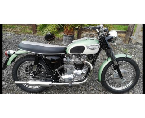 1967 Triumph TR6 Trophy Registration number TVV 170FFrame number TR6 RDU65774 Engine number TR6 RDU65774  Original matching n