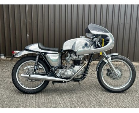 ** reserve removed** 1977 Triumph T140 Café Racer Registration number TDB 647S Frame number XP79955 Engine number XP79955 Pur