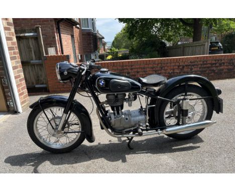 1954 BMW R25/3Registration number 732 UYMFrame number 307280Engine number 307280Original machineFrom a private collection of 