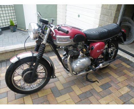 1960 Triumph Tiger T100 Registration number JSL 635 Frame number T100A/H14730 Engine number T100A/H17569 From a deceased esta