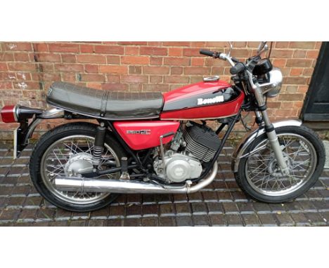 1976 Benelli 250 2C Elettronica Registration number PAO 337PFrame number BE 415762 Engine number 16100  Imported in 2020 and 