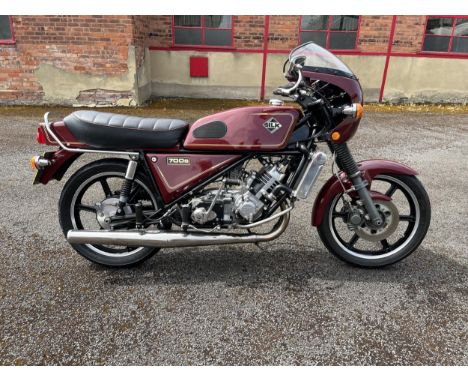 1978 Silk 700SRegistration number WTE 939TFrame number 700S/2/125Engine number 700S/2/127Purchased in 1997Some restoration ca