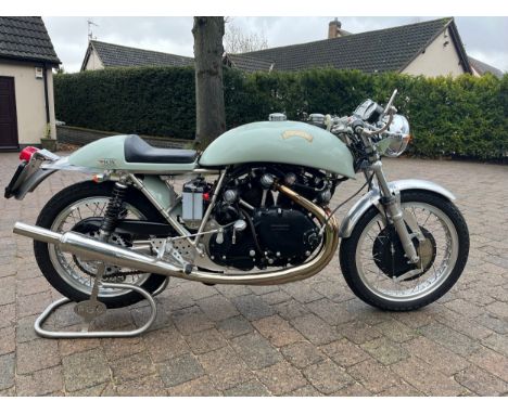 1968 Egli Vincent Registration number AMJ 361F Frame number EV1381 Engine number F13AB-5CM-EV653 Built by Patick Godet in 200