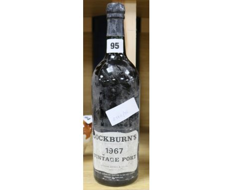 A vintage bottle of Coburns 1967