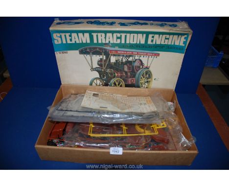 A Garrett 1919 Steam Traction Engine Kit, 1/16 scale