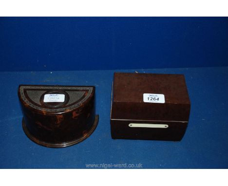 Two vintage cigarette Cases