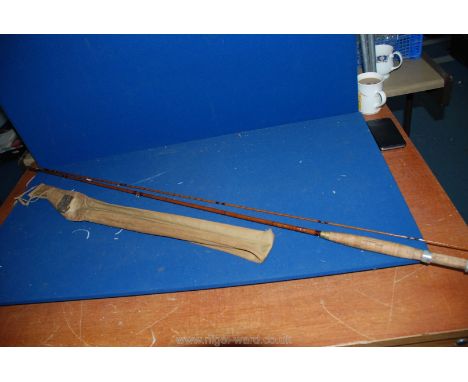 A S.J. Hardy Triumph 8' fly fishing Rod.