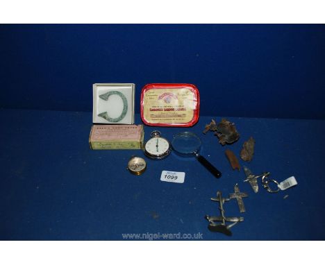 Miscellaneous items including tin of sardines to commemorate the closure of Davanger Sardine Cannery closure 2008, Smith's Po
