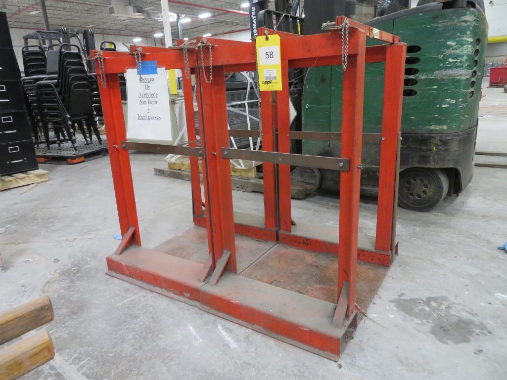 Meco Welding Gas Cylinder Storage Rack
