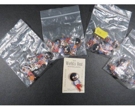Approx 16 Robinsons golly badges Notice from the the-saleroom.com: These items are listed on the basis they are illustrative 