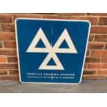 Aluminium Vehicle Testing Station Sign