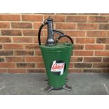 Restored Castrol Forecourt Oil Dispenser