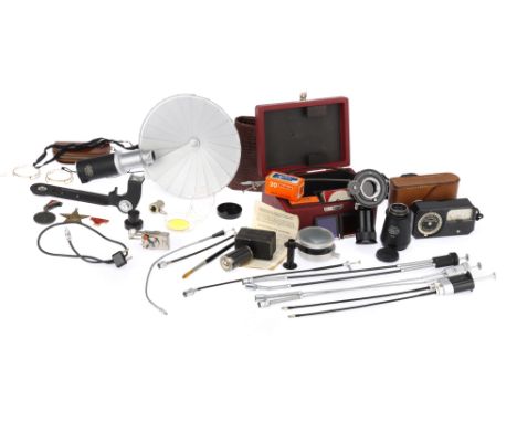 A Mixed Selection of Camera Accessories, to include a diverse range of accessories etc.
