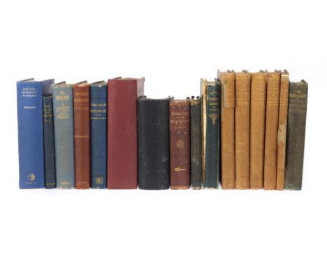 A Collection of Microscope Related Books, including: The Microscope its History, Construction and application, Jabez Hogg, 18