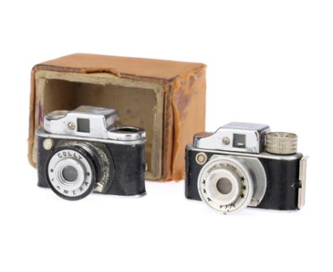 Two Subminiature Cameras, to include a Hit camera, together with a Colly camera, the latter missing camera back,