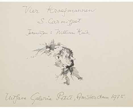 Map met drieÃ«ntwintig losse bladen, afgedrukt in facsimile van het handschrift van de auteur in een oplage van 250 exemplare