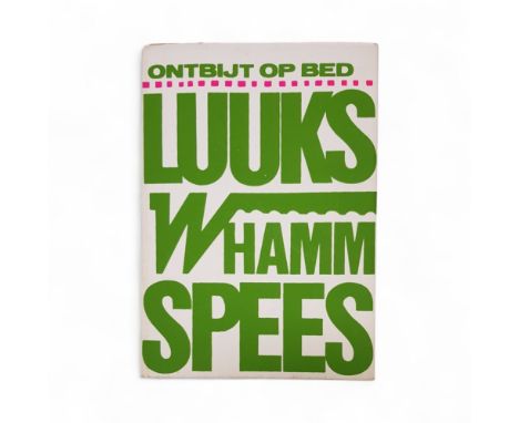 Ontbijt op Bed. Tijdschrift voor Instant-Art Maastricht, 1966. Nummer 5: Luuks Whamm Spees. Uitvouwbare periodiek. Conditie: 