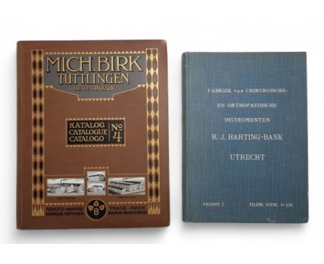 Mich. Birk Tuttlingen Deutschland. Katalog no. 4. Tuttlingen, ca. 1915. Fraaie catalogus met vele etiketten, zegels en omschr