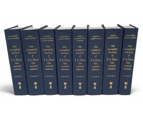 Ronald Schuchard e.a., eds., The Complete Prose of T. S. Eliot. The Critical Edition. London: faber and faber; Baltimore: Joh