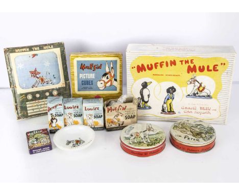 Muffin the Mule toys and memorabilia,  Muffin the Mule Modelling Handicraft, rubber moulds, in original box —12in. (30.5cm.) 