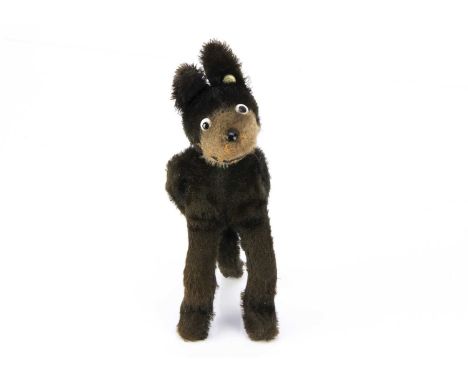 A Chad Valley Pat Sullivan and Otto Messmer’s Felix the Cat 1920s, with black mohair, opaque white and black glass googly eye