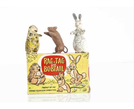 A rare Sacul hollow-cast lead Freda Lingstrom for BBC Children’s Television Rag Tag and Bobtail circa 1953, painted figures o