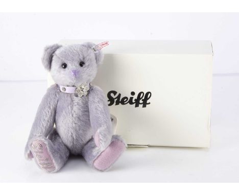 A Steiff limited edition Krystabelle Teddy Bear, exclusive to Danbury Mint, 186  for the year 2013, in original box with cert