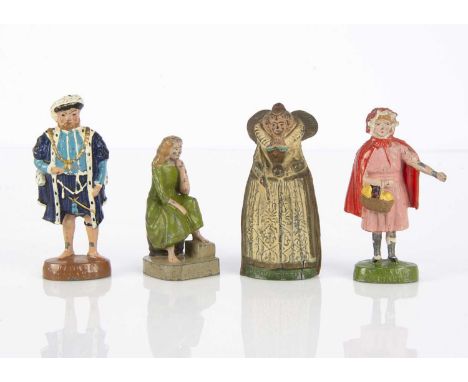Britains for Madame Tussauds personality souvenirs 1930s, hand-painted hollow-cast lead figures impressed Madame Tussaud’s to