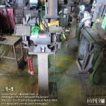 Dayton 8" double end bench grinder on pedestal 110v 3/4hp