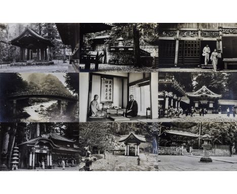 Important Documentary Photograph Album of Japan and China -an album containing 400 documentary photos (all titled) from the E