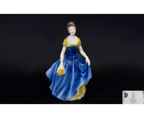 Royal Doulton Figure ' Melanie ' HN2271. Designer M. Davies. Issued 1965 - 1981. Height 7.75 Inches. 1st Quality and Mint Con