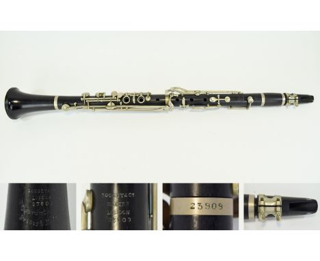 Boosey & Co Early Clarinet. c.1920, Serial Num 23909 - Please See Photo. 26.75 Inches In length. 