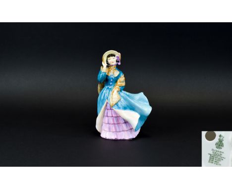 Royal Doulton Figure 'Delphine' HN 2136 Designer M. Davies. Issued 1954 - 1967, height 7.25 inches. Mint condition.