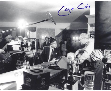 George Cole signed Minder 10x8 black and white photo. George Edward Cole, OBE 22 April 1925 5 August 2015 was an English acto