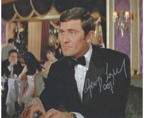 George Lazenby signed 10x8 colour photo. George Robert Lazenby born 5 September 1939 is an Australian actor and former model.