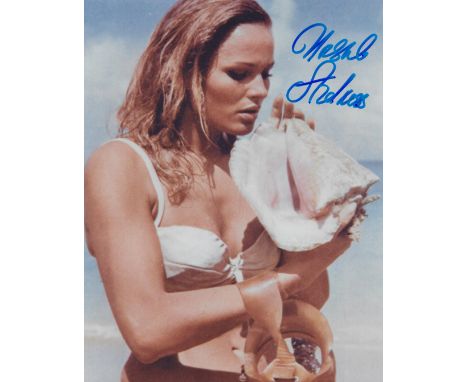 Ursula Andress signed James Bond Dr No 10x8 colour photo. Ursula Andress born 19 March 1936 is a Swiss actress, former model 