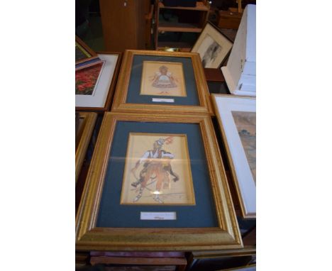A Pair of Gilt Framed Russian Prints, The Nutcracker Prince and The Russian Doll 