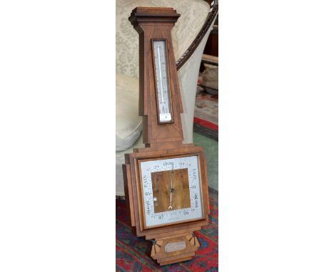 An Art Deco barometer.