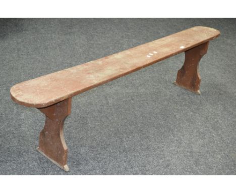 A French oak bench