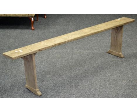A French oak bench