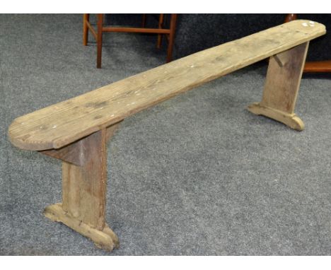 A French oak bench